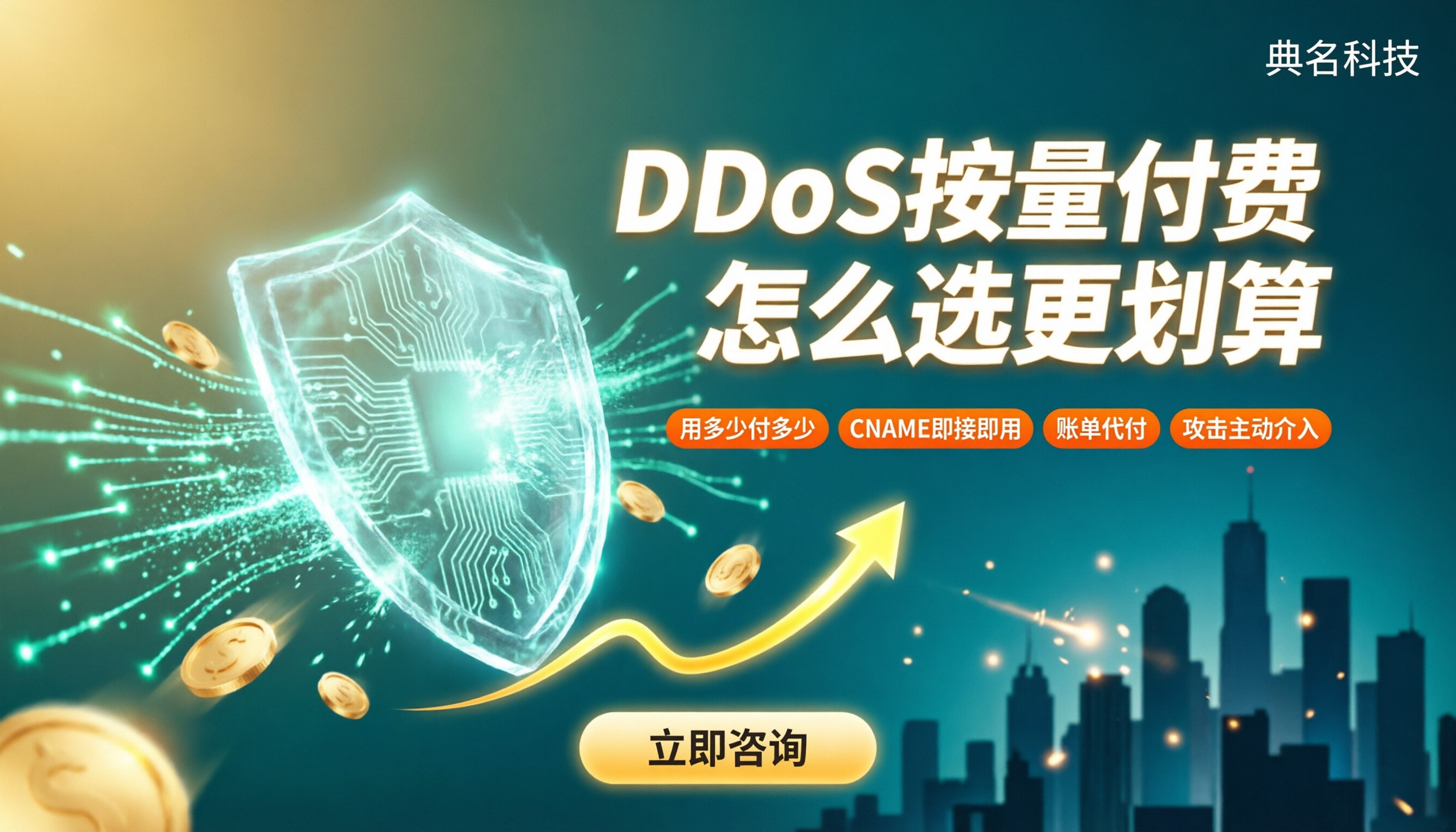 DDoS按量付费价格:怎么选更划算