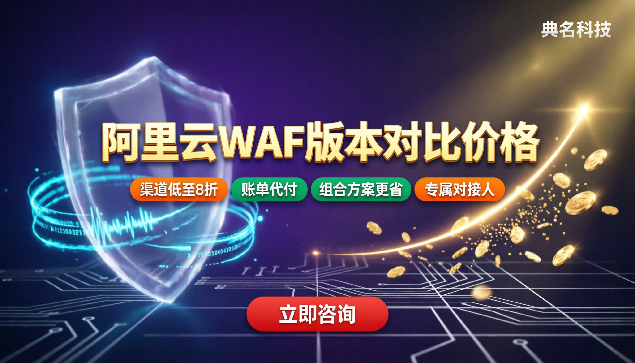 阿里云WAF版本对比价格:哪个版本最划算?