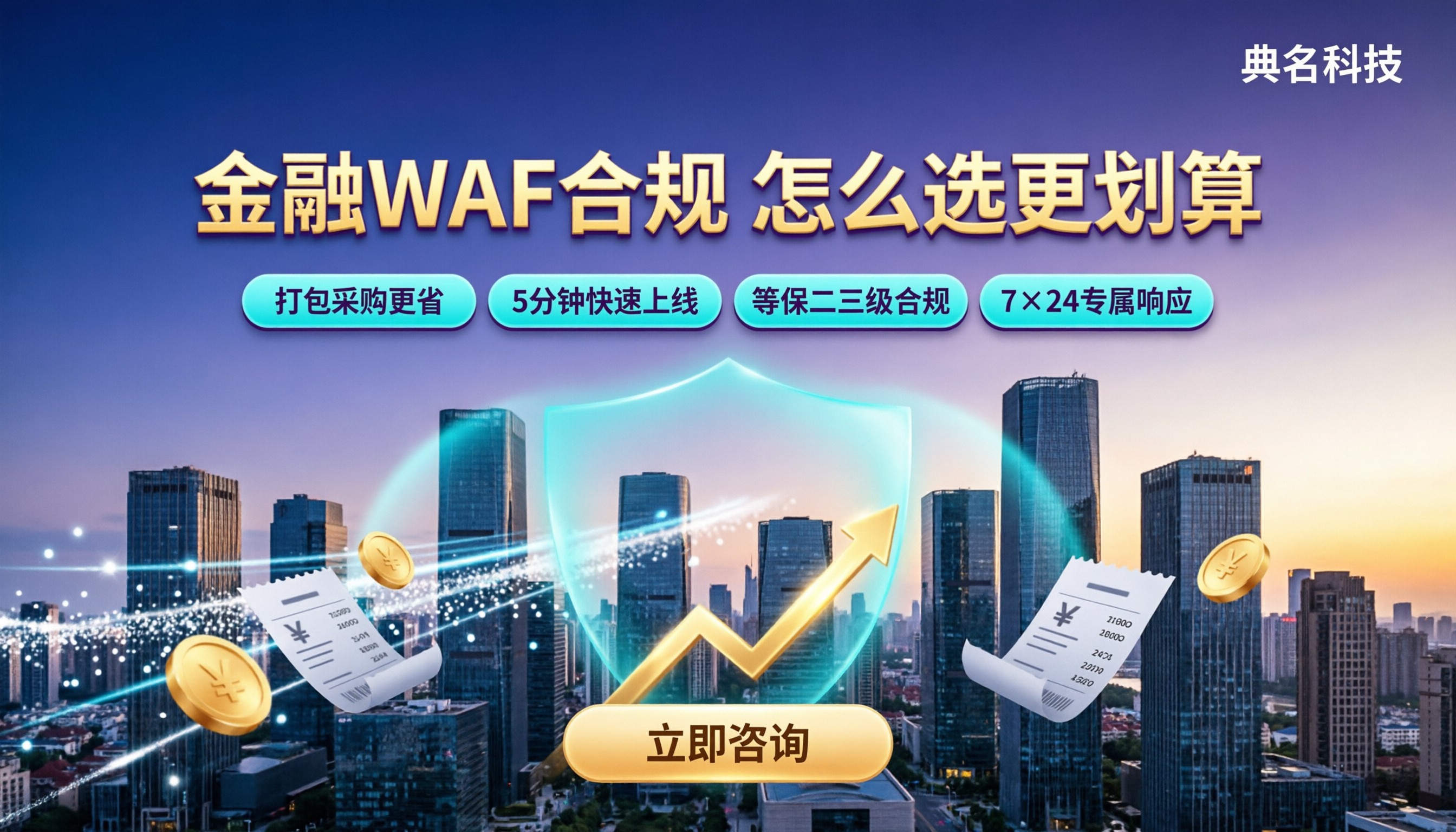 金融行业WAF合规价格:怎么选更划算