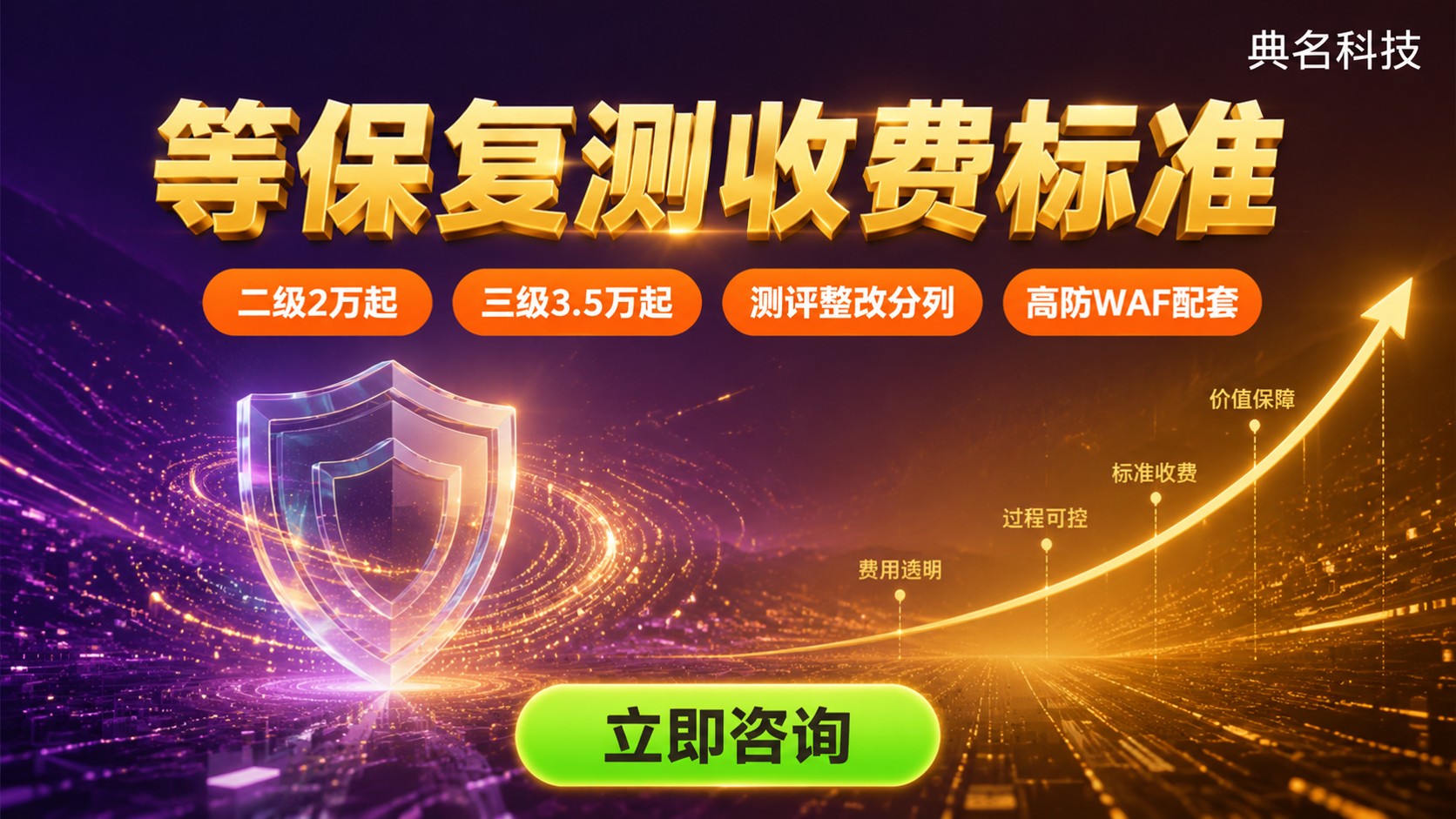 等保复测一次价格:二级三级收费标准与影响因素