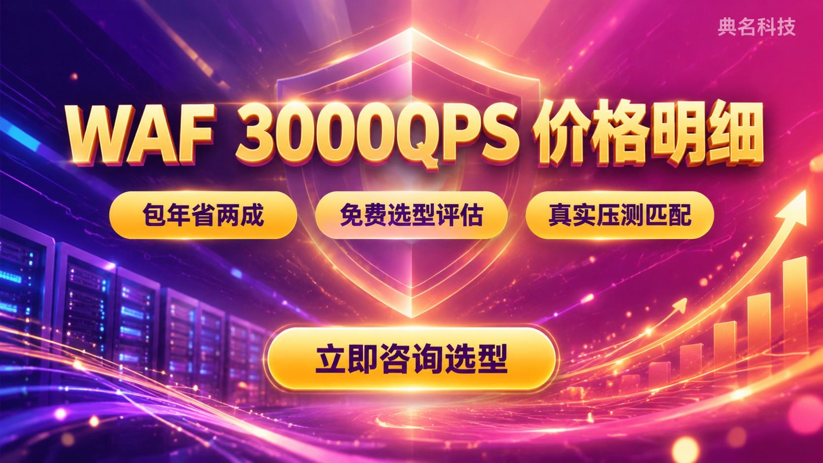阿里云WAF3000QPS价格明细:规格计费与购买建议