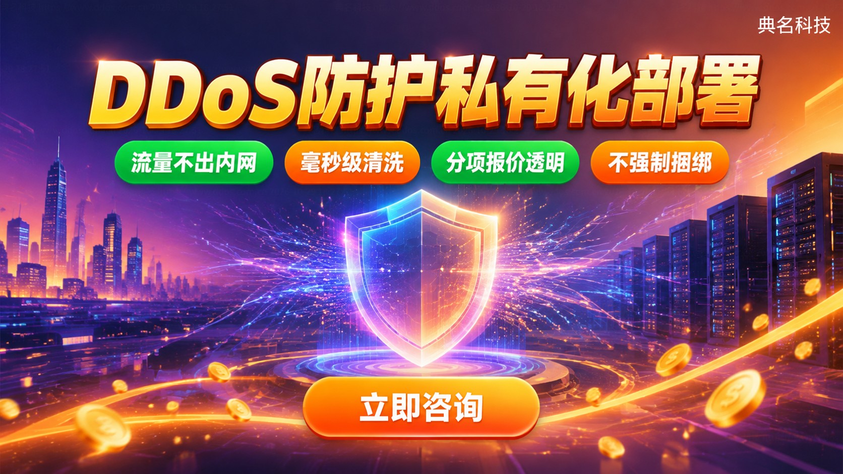 DDoS防护私有化部署价格:收费标准与影响因素