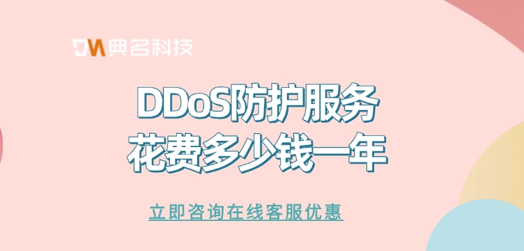 DDoS防护服务花费多少钱一年